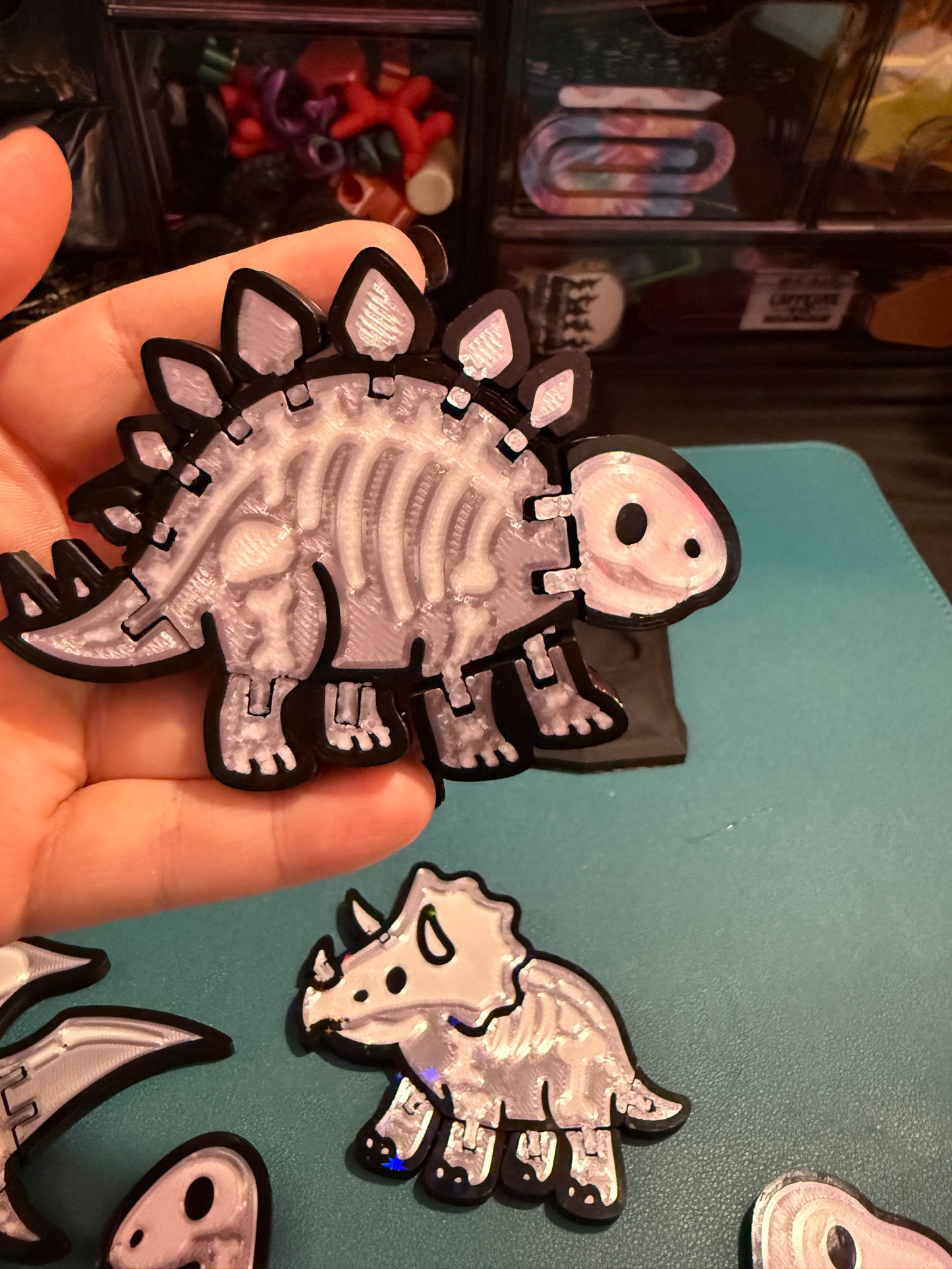 Kid’s 3D-Printed Dinosaur Flexi-Puzzle