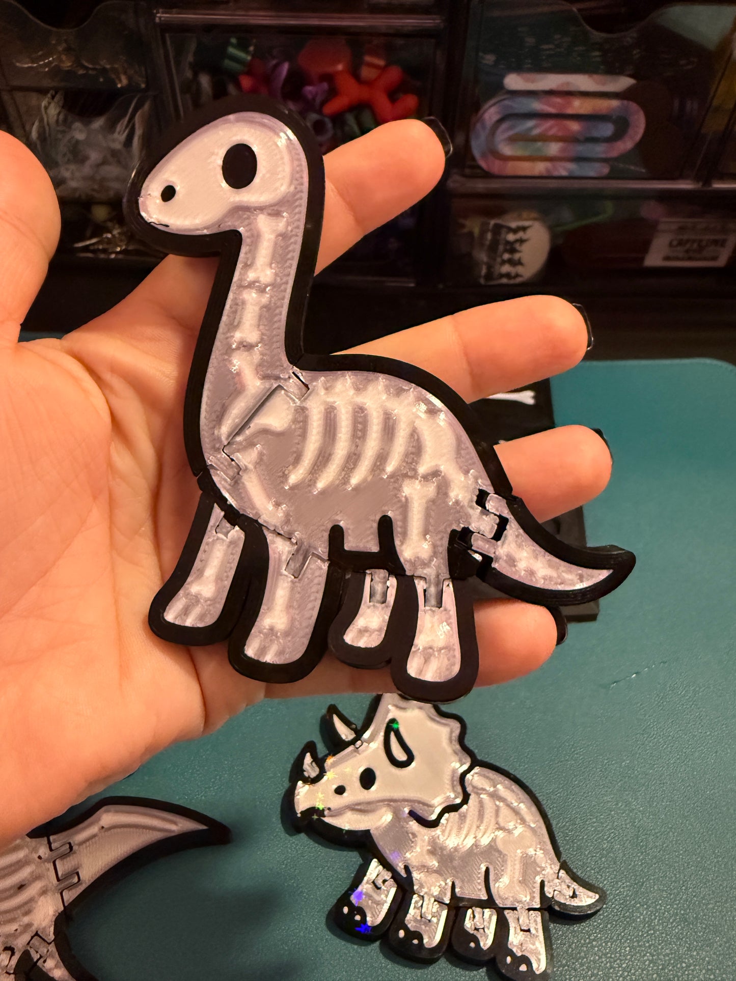 Kid’s 3D-Printed Dinosaur Flexi-Puzzle
