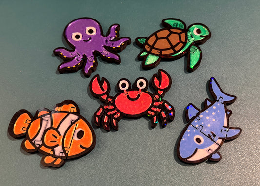 3D-Printed Flexi Sea Friends!