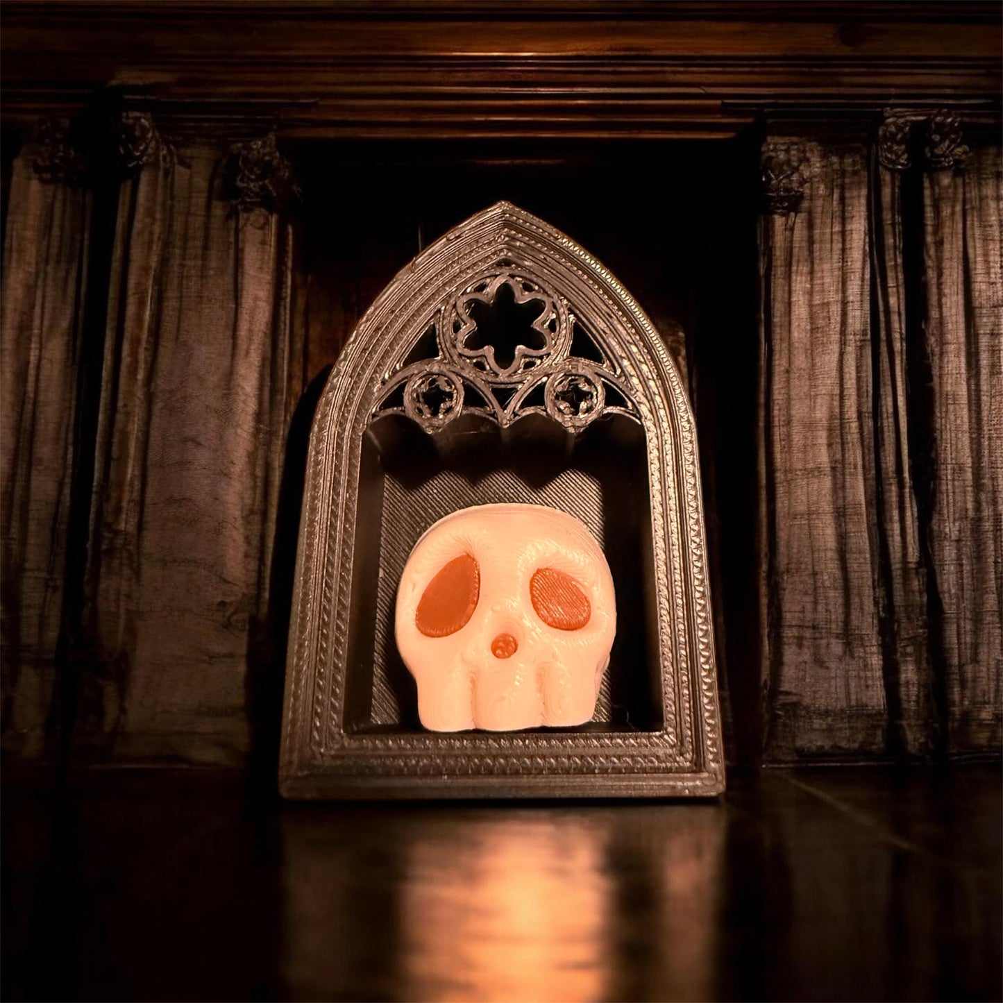 Gothic Bookcase Fidget Clicker Small