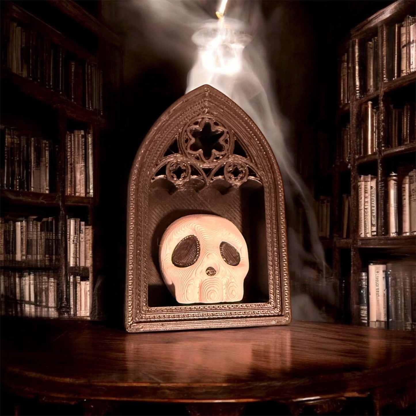 Gothic Bookcase Fidget Clicker Small